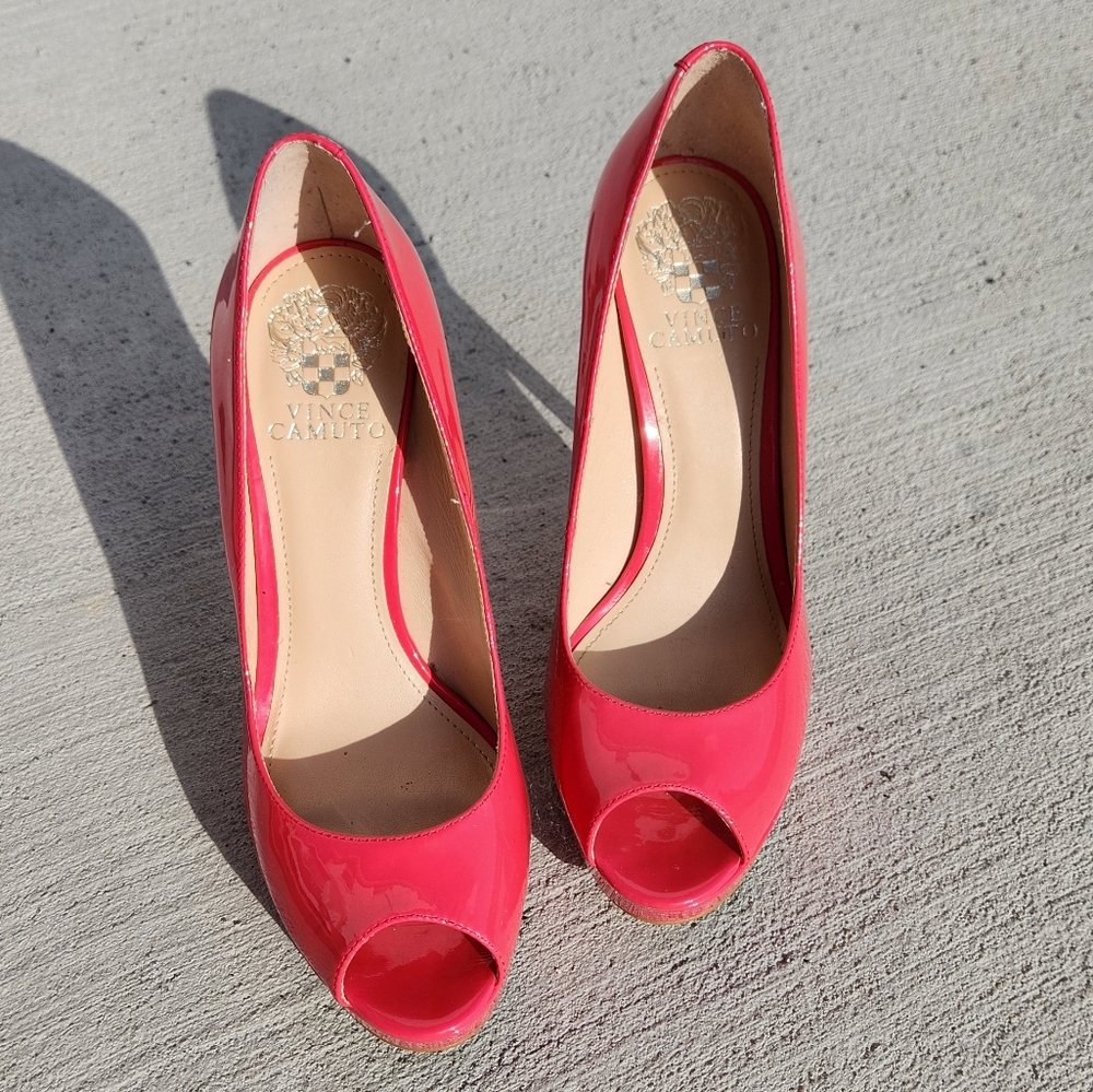 Vice Camuto Shoes size 7.5 Coral - Picture 1 of 7